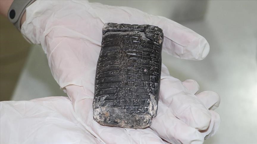 A 3,800-year-old intact tablet with a royal treaty has been found in Turkey
